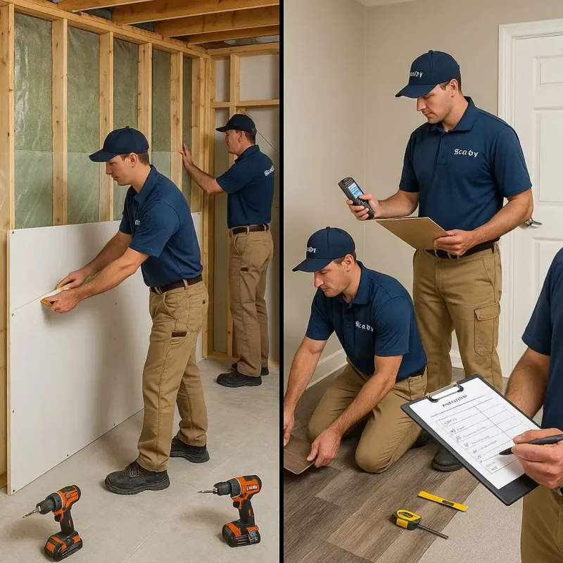 Repairs and Reconstruction process in Grayson Valley, AL